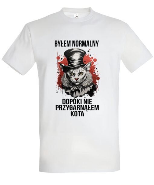 klasyczna koszulka z kotem