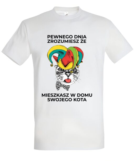 klasyczna koszulka z kotem