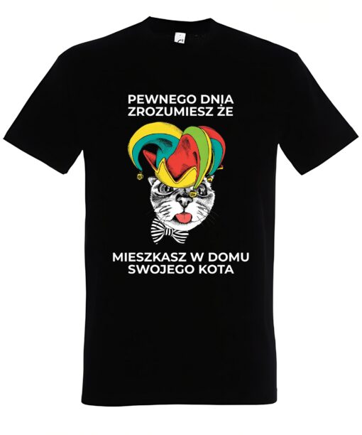 klasyczna koszulka z kotem