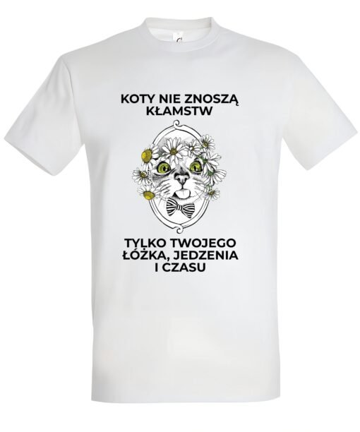 klasyczna koszulka z kotem