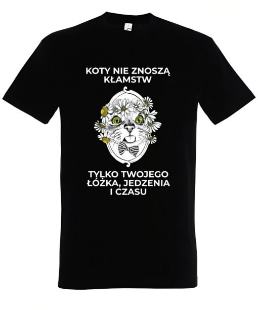 klasyczna koszulka z kotem