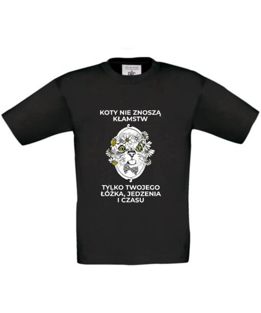 dziecięca koszulka z kotem