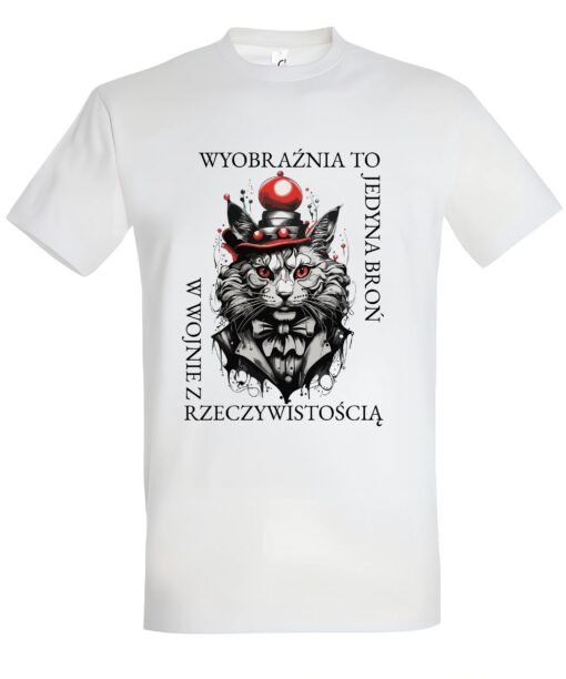 klasyczna koszulka z kotem
