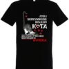 klasyczna koszulka z kotem