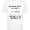 oversize koszulka z kotem