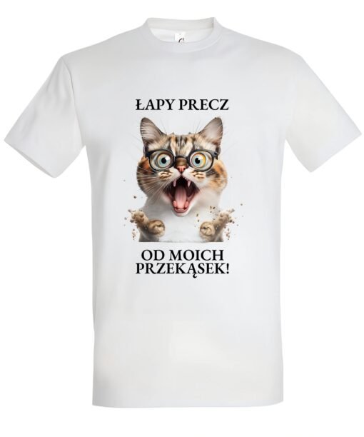 klasyczna koszulka z kotem