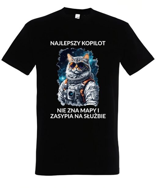 klasyczna koszulka z kotem