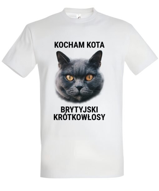 klasyczna koszulka z kotem