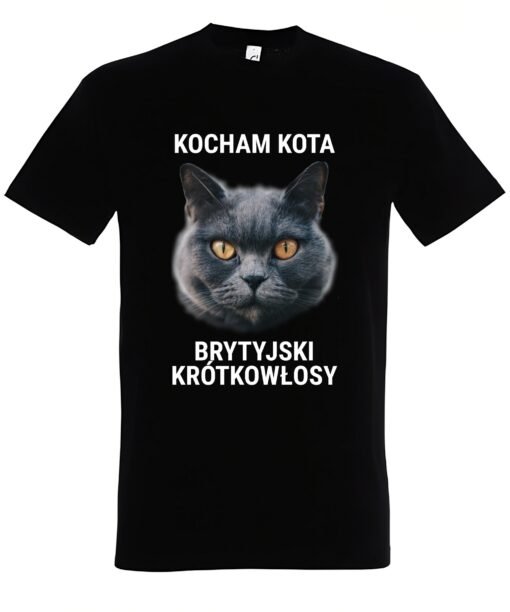klasyczna koszulka z kotem