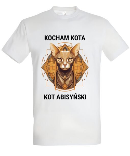 klasyczna koszulka z kotem