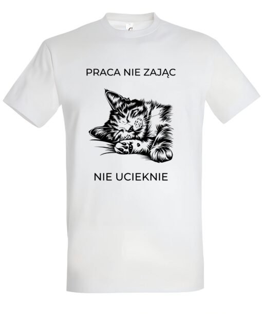 klasyczna koszulka z kotem