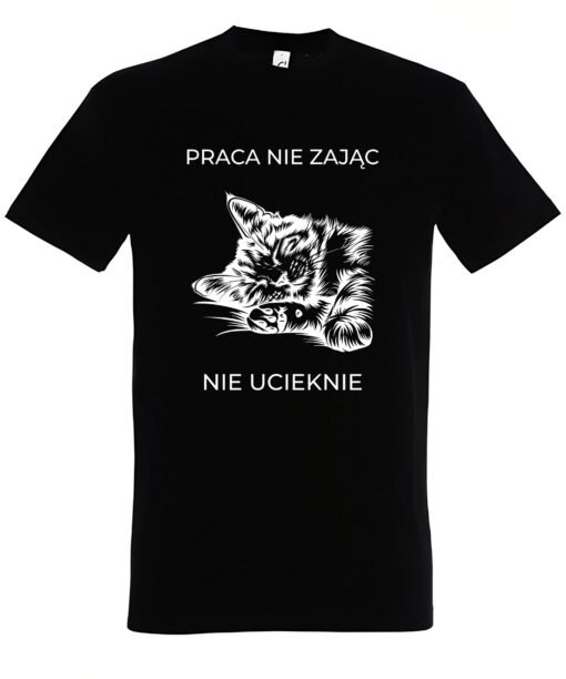 klasyczna koszulka z kotem